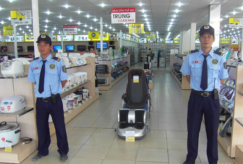 bảo vệ sieu thị